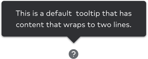 tooltip example